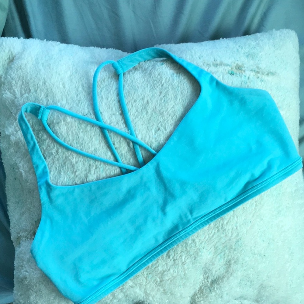 lululemon athletica Blue Sports Bra